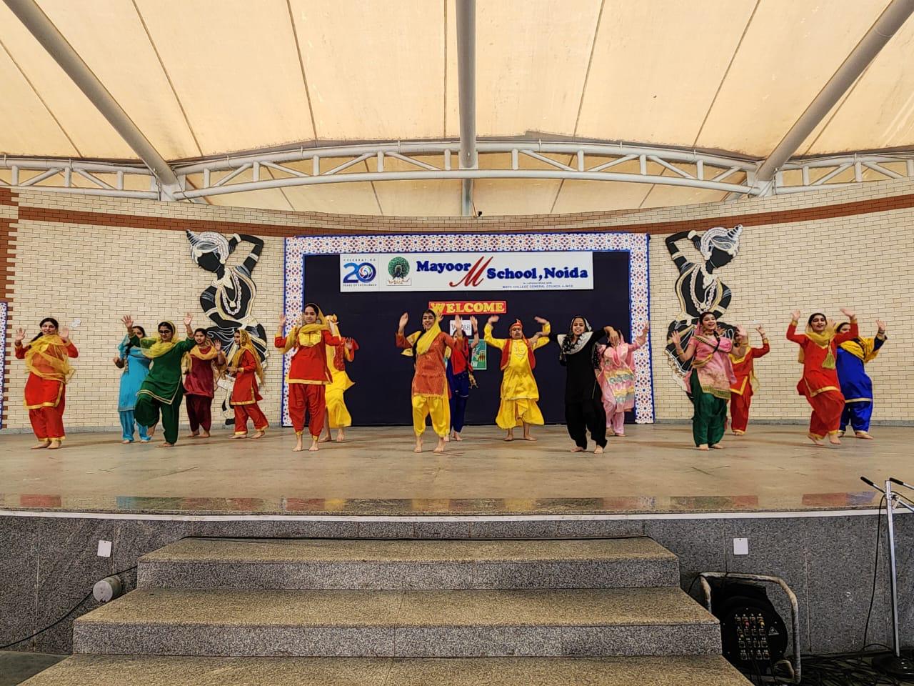 Celebrating Baisakhi with Joy and Unity – A Festive Assembly by Class VIII A & B
